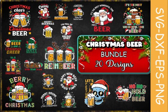 Christmas Beer SVG Bundle: Graphics and Crafts Review