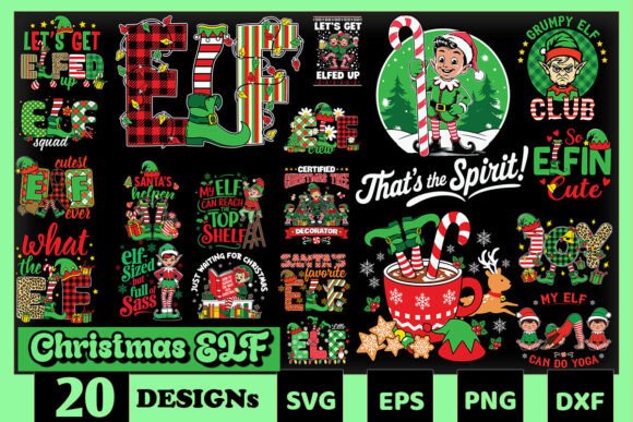 Christmas ELF SVG Bundle: Graphics and Crafts Review