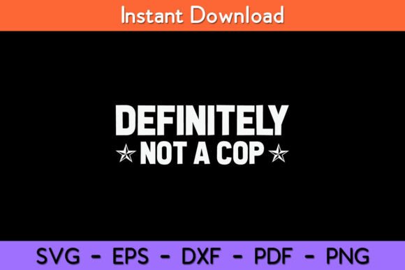 Definitely Not a Cop: Undercover Police Embroidery Review
