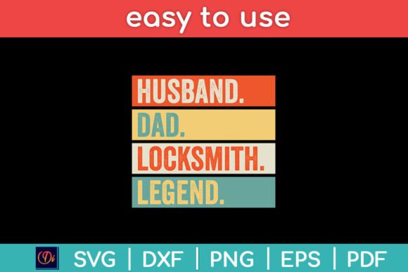 Husband Dad Locksmith Legend Graphics and Crafts Review