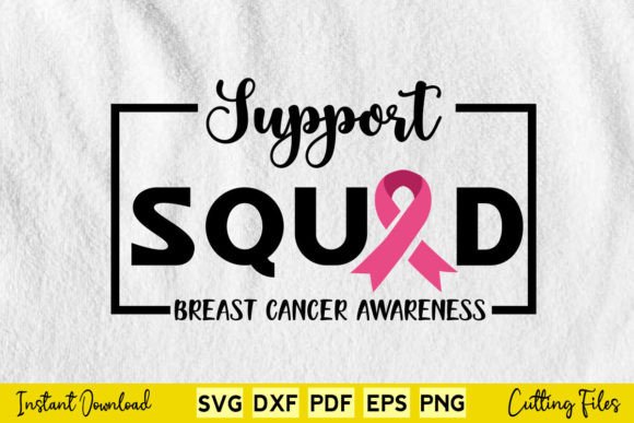 Support Squad Breast Cancer Support Graphics and Crafts Review