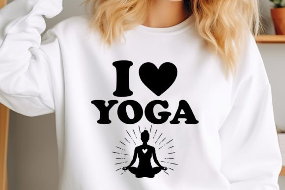 Yoga SVG Design,I Love Yoga Graphics and Crafts Review